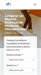 Mobile Screenshot of mudanza-internacional.com